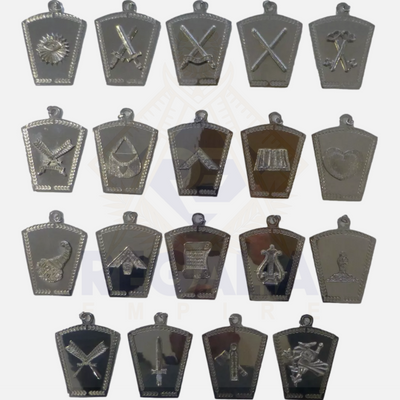 MASONIC REGALIA JEWELS AND BADGES