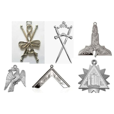 Jewels for Masonic Regalia Masonic Craft Officer Jewels for Collars All Ranks NEW TOP TIER