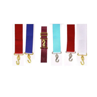 Mason Regalia belt extenders for masonic aprons in all levels and colours BRAND NEW Superior Quality