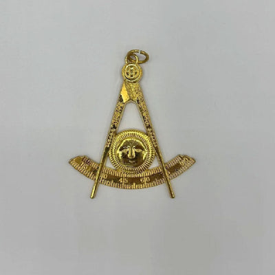 Masonic Jewels Masonic Past Master Collar Jewel Gold NEW TOP TIER