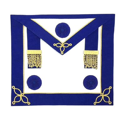 Masonic Regalia Craft Provincial Undress Apron Blue Rosettes TOP CLASS
