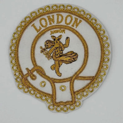 Masonic Regalia Full DRESS LONDON JUNIOR Apron Badge