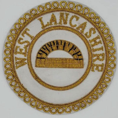 Masonic Regalia Full DRESS WEST LANCASHIRE Apron Badge
