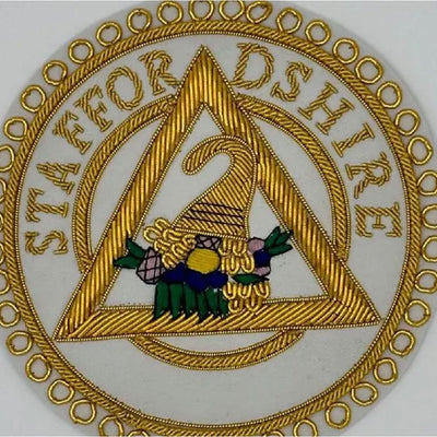 Masonic Regalia STRAFFORDSHIRE FULLL DRESS Apron Badge