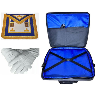 Masonic Regalia Soft Case Bag Craft & Provincial Full Dress Apron Lambskin BRAND NEW