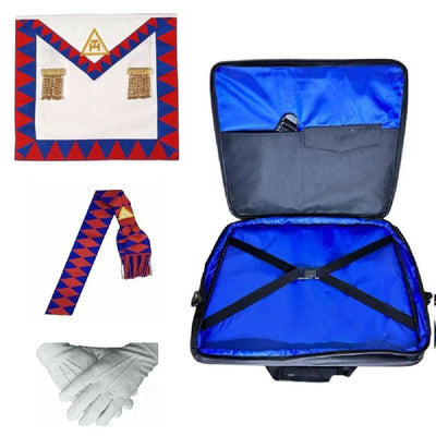 Masonic Regalia Soft Case Bag Masonic Royal Arch Companions Apron LMBSKN & Sash