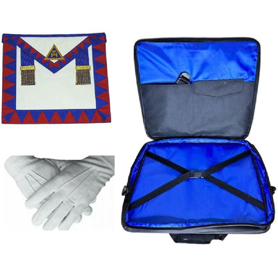 Masonic Regalia Soft Case Bag Royal Arch Provincial Apron Lambskin BRAND NEW