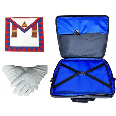 Masonic Regalia Soft Case Bag, Royal Arch Principals Apron Taus Chapter RA NEW