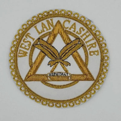 Masonic Regalia WEST LANCASHIRE ASSISTANT Full Dress Apron Badge