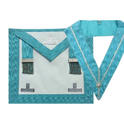 Masonic Regalia Worshipful mason WM Apron Leather past master Collar TOP TIER