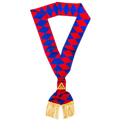 Masonic Royal Arch Principals Sash With Embroidered Taus Chapter RA Regalia NEW TOP TIER