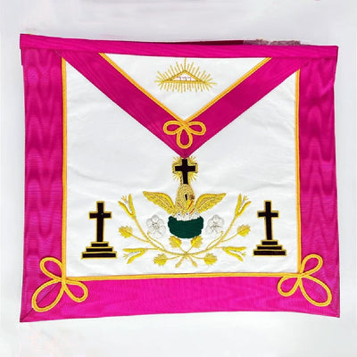 Scottish Constitution Rose Croix 18th Degree Apron Lambskin NEW TOP CLASS