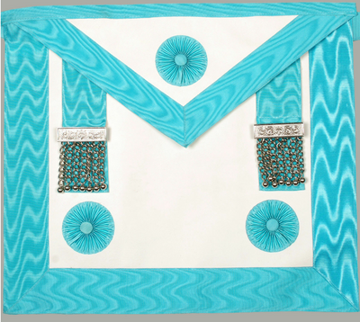 Masonic Regalia Craft Master Mason (MM) Apron Lambskin Leather TOP TIER