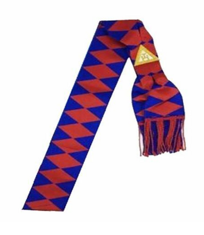 Masonic Royal Arch Companions Sash With Embroidered Taus Chapter RA Regalia TOP TIER