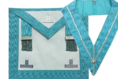 Masonic regalia Master mason Apron Leather Master mason Collar TOP TIER