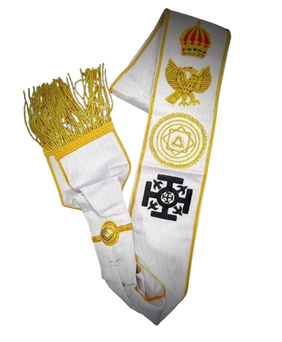 Masonic Regalia Red Cross of Constantine Grand RCC Sash BRAND NEW