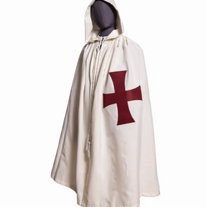 Masonic Regalia Knight Templar Mantle with Red Cross SIZE L TOP QUALITY