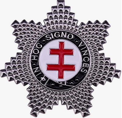 Masonic Regalia Knights Templar Perceptors Breast Star TOP CLASS NEW