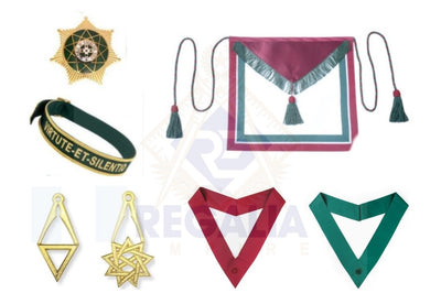 Masonic Regalia Royal Order of Scotland Members Full Set 4 Admission TOP CLASS