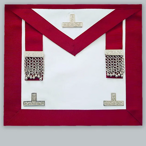 Masonic Regalia Craft District Stewards Apron and Collar TOP QUALITY NEW